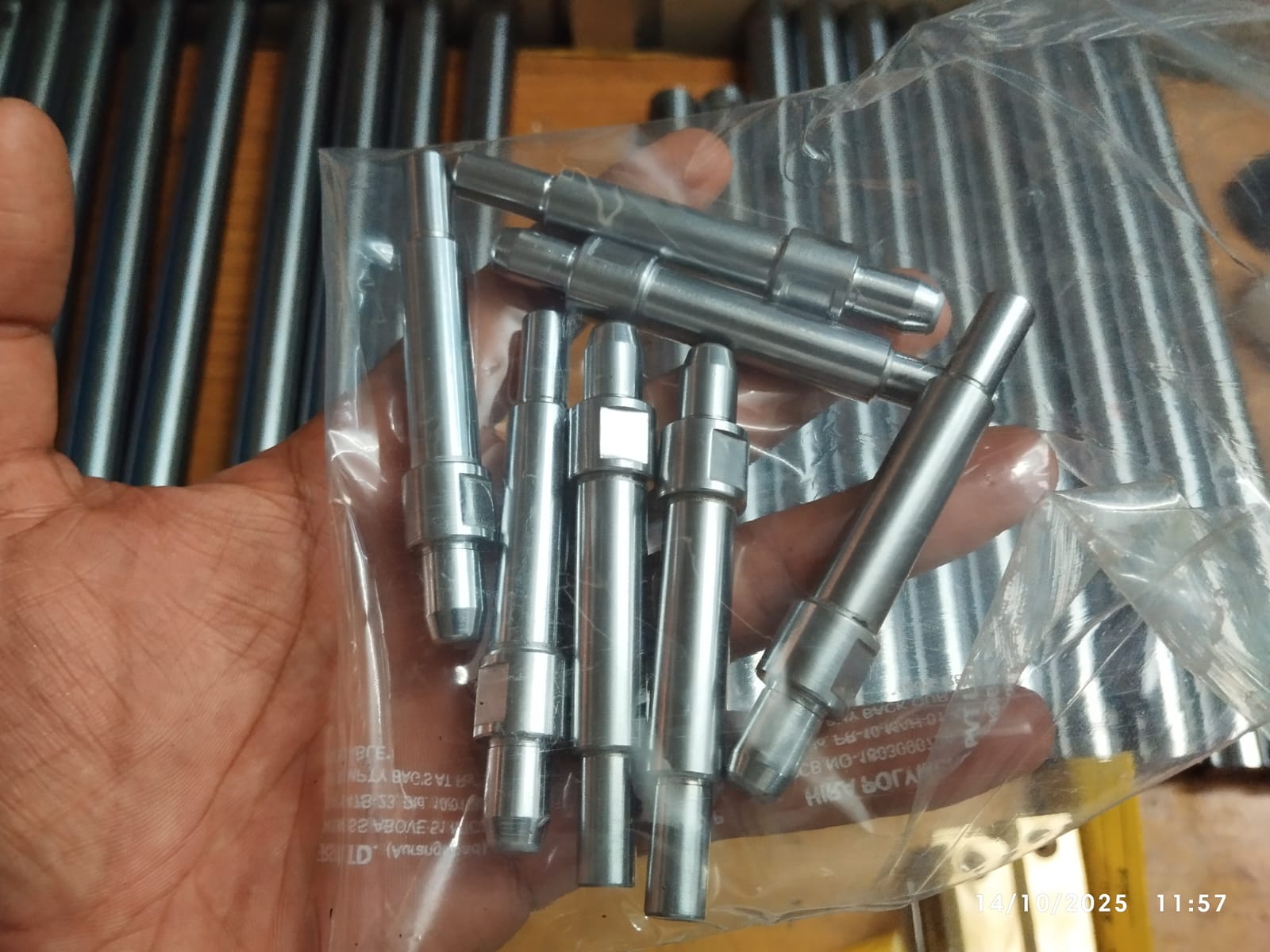 Precision ground pins and small job work parts